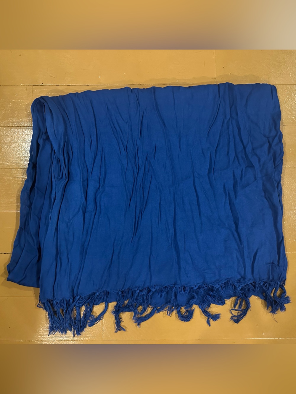 Women's Blue Pashmina Scarf/Wrap
